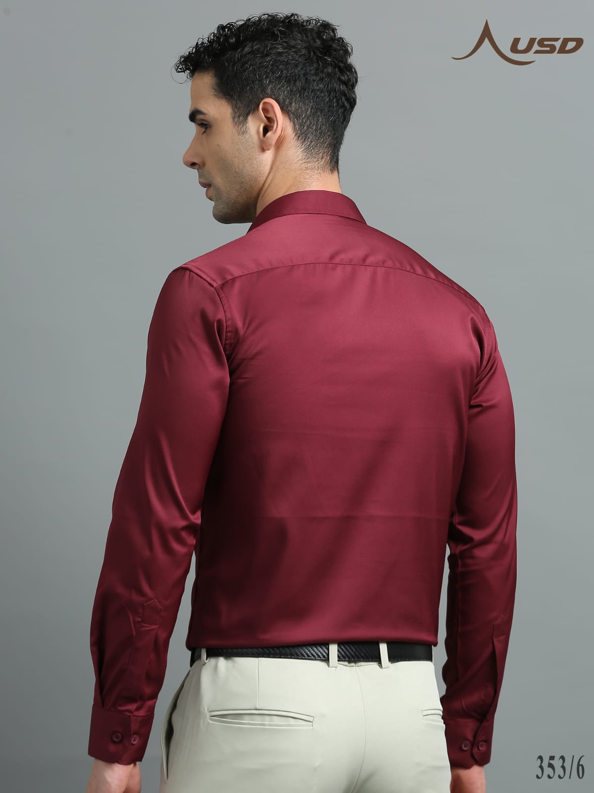 Satin Party Wear Shirts - 353/6