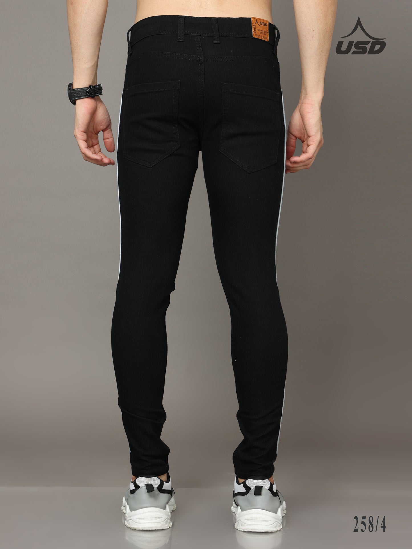 258/4-Designer Ankle Fit Jeans