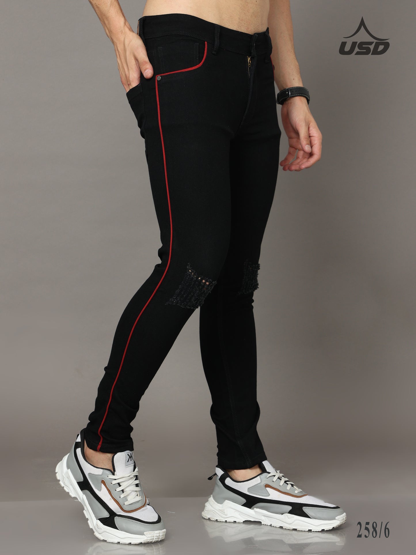 Designer Ankle Fit Jeans - 258/6