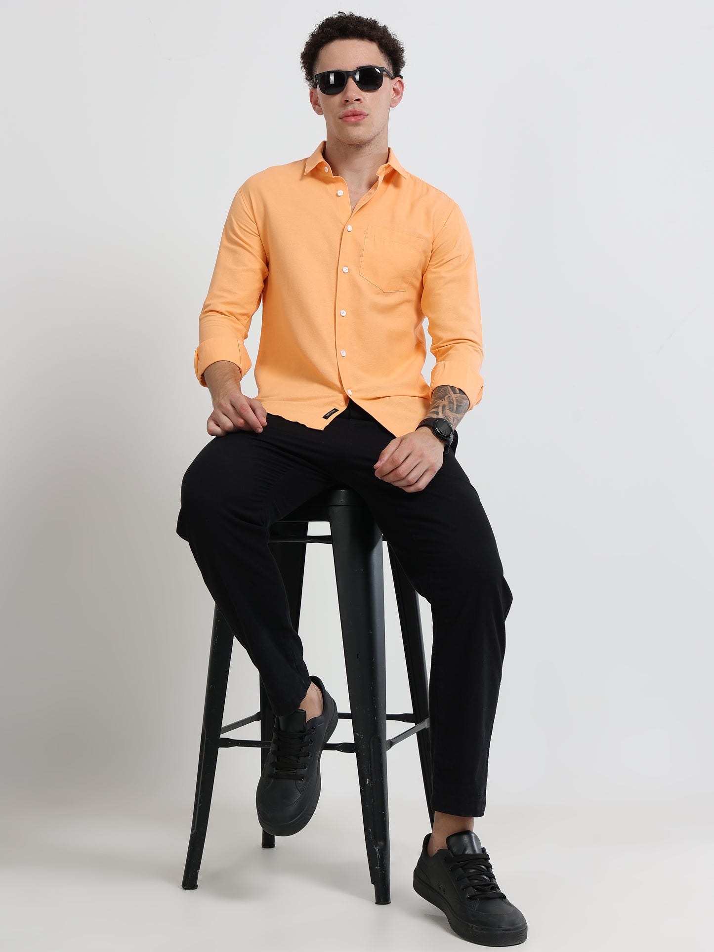 Shirt for men Premium Cotton Slab Casual Shirt - Full Sleeve USD-407/4