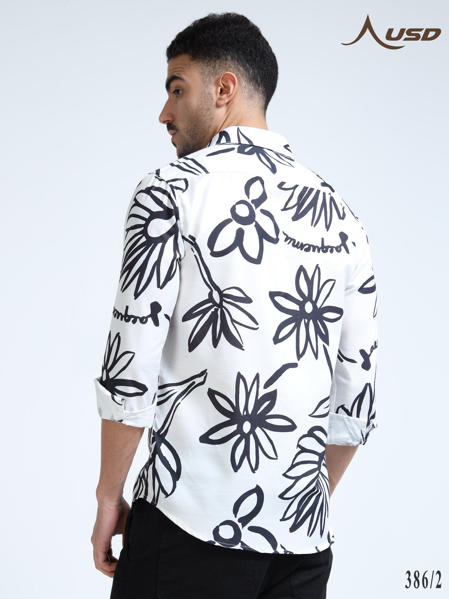 386/2-Premium Rayon Digital Print Shirt
