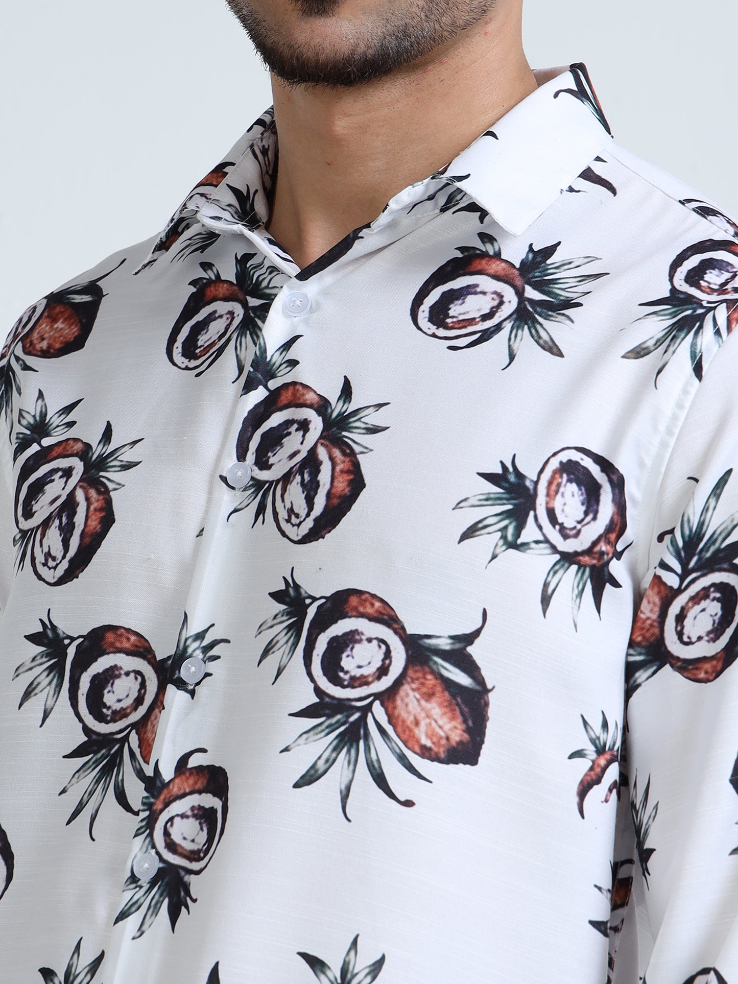 386/7-Premium Rayon Digital Print Shirt