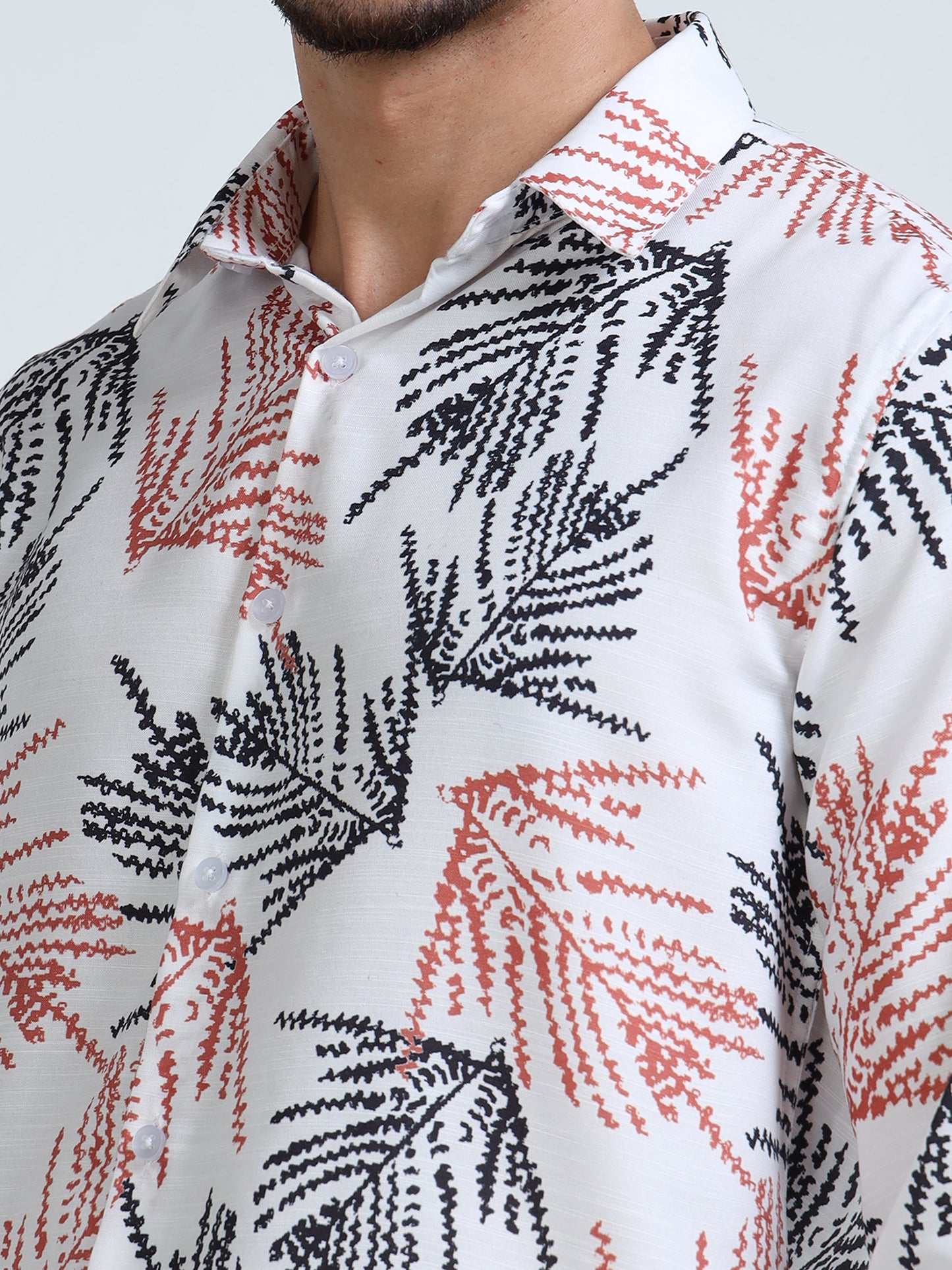 386/5-Premium Rayon Digital Print Shirt