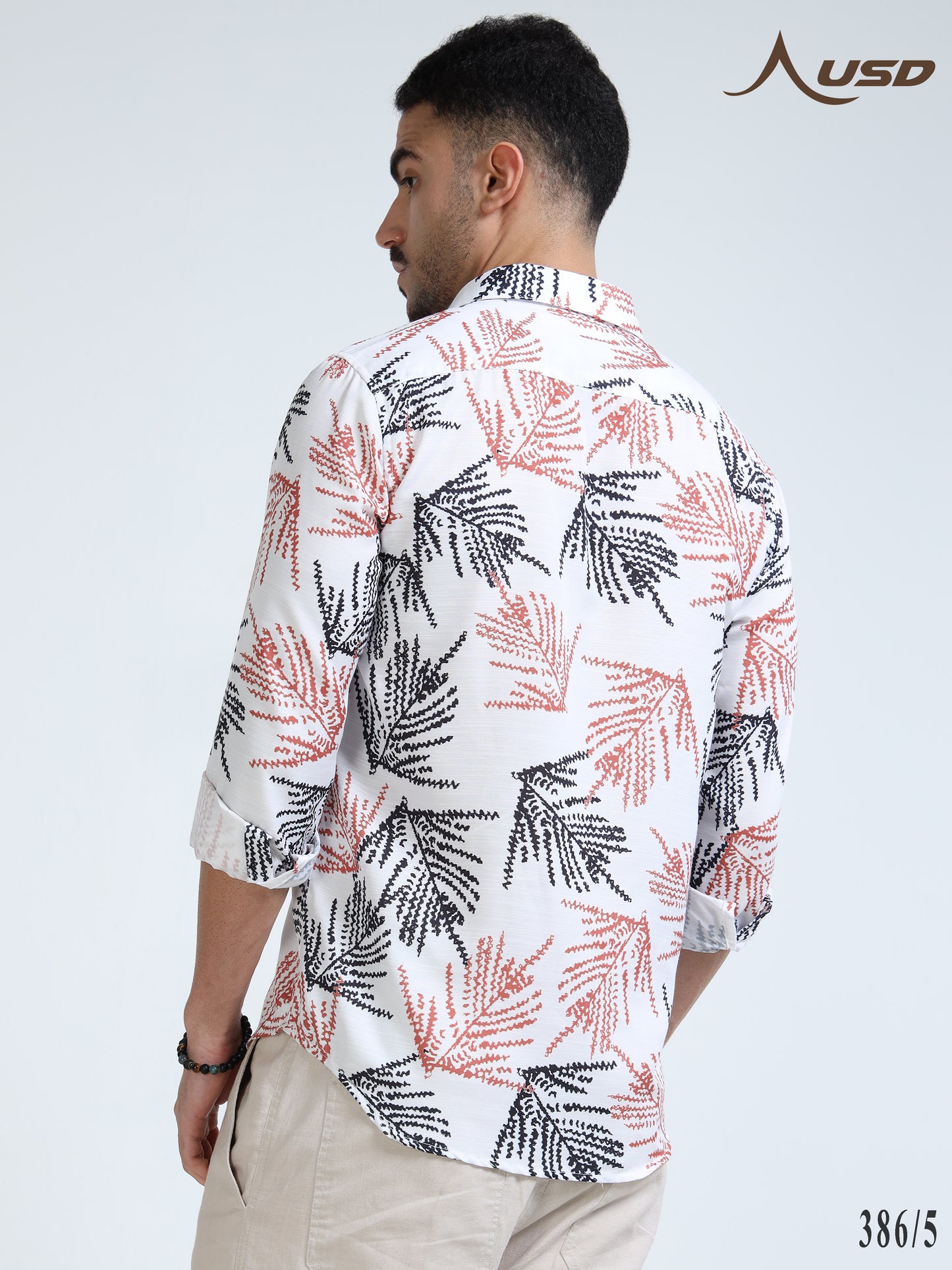 386/5-Premium Rayon Digital Print Shirt
