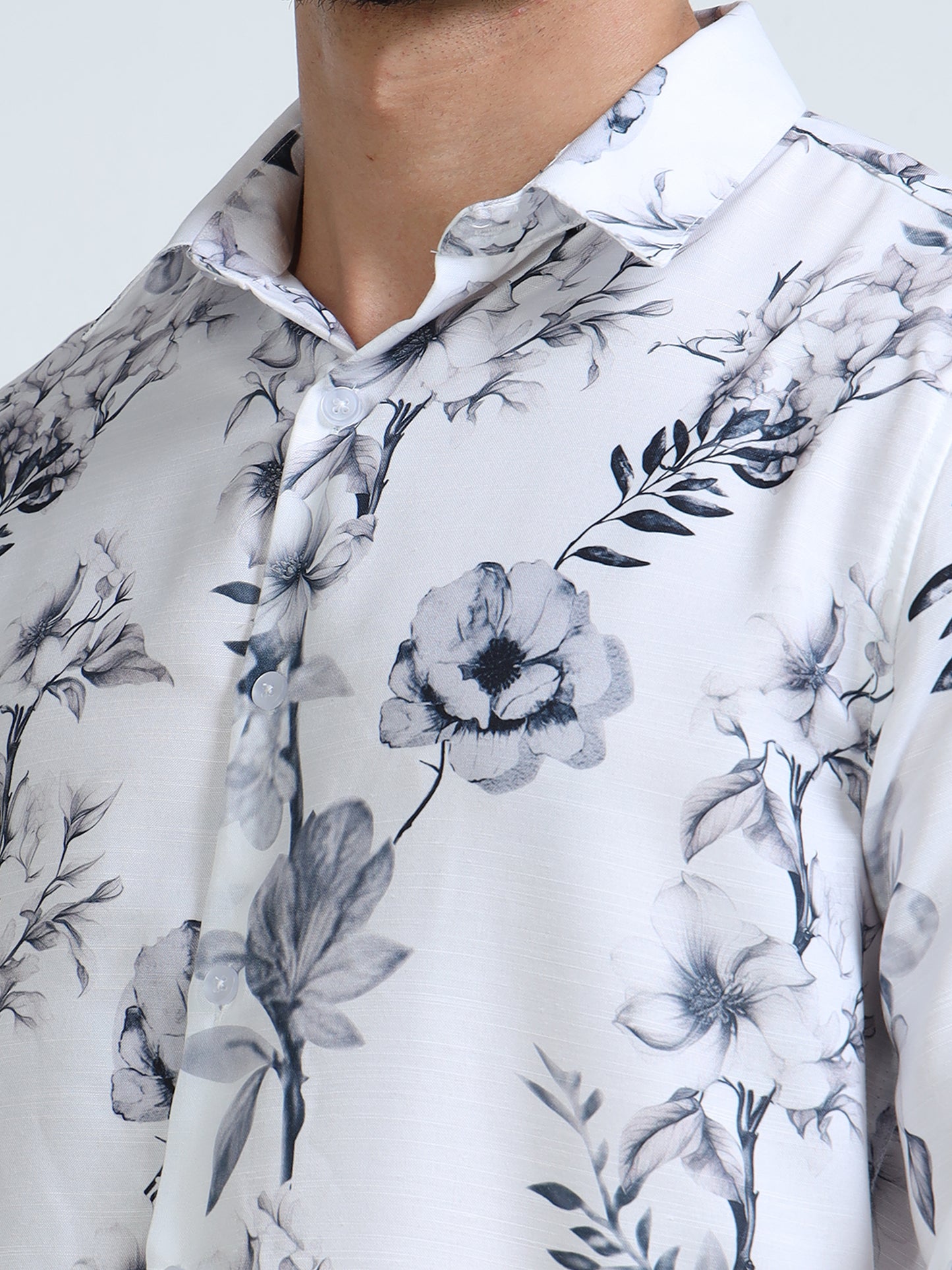 386/8-Premium Rayon Digital Print Shirt