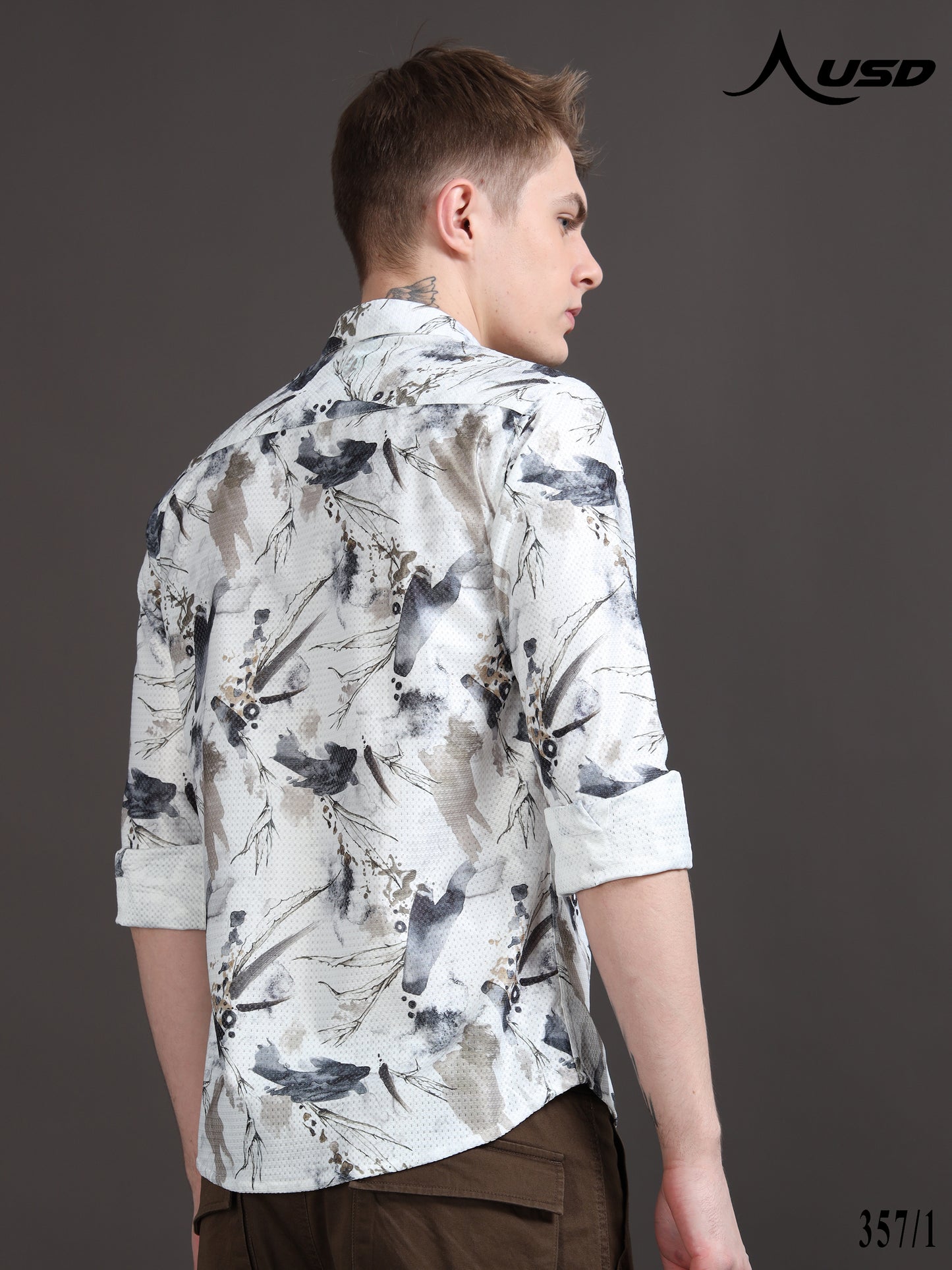 Crochet Digital Printed Shirts - 357/1