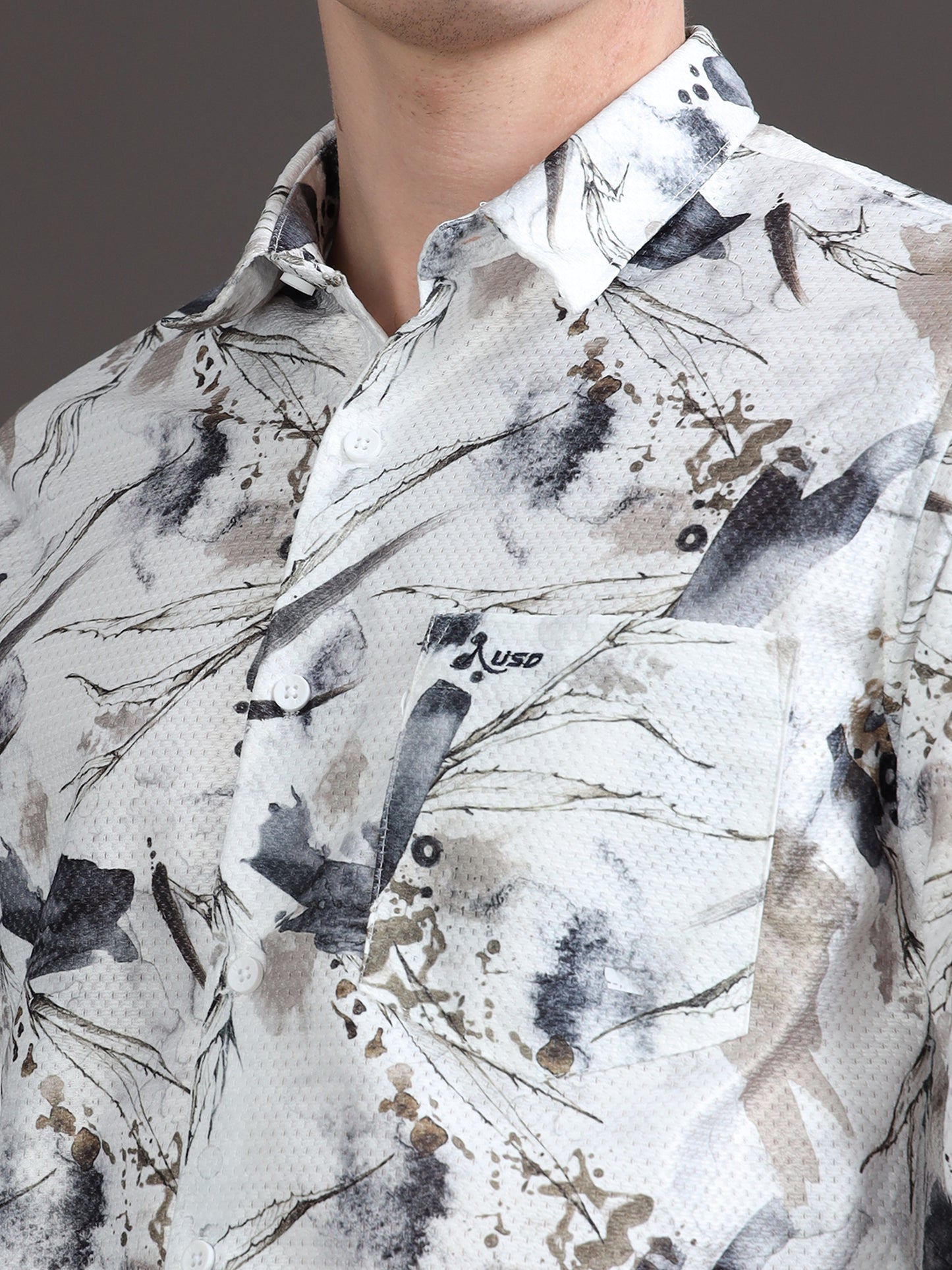 Crochet Digital Printed Shirts - 357/1