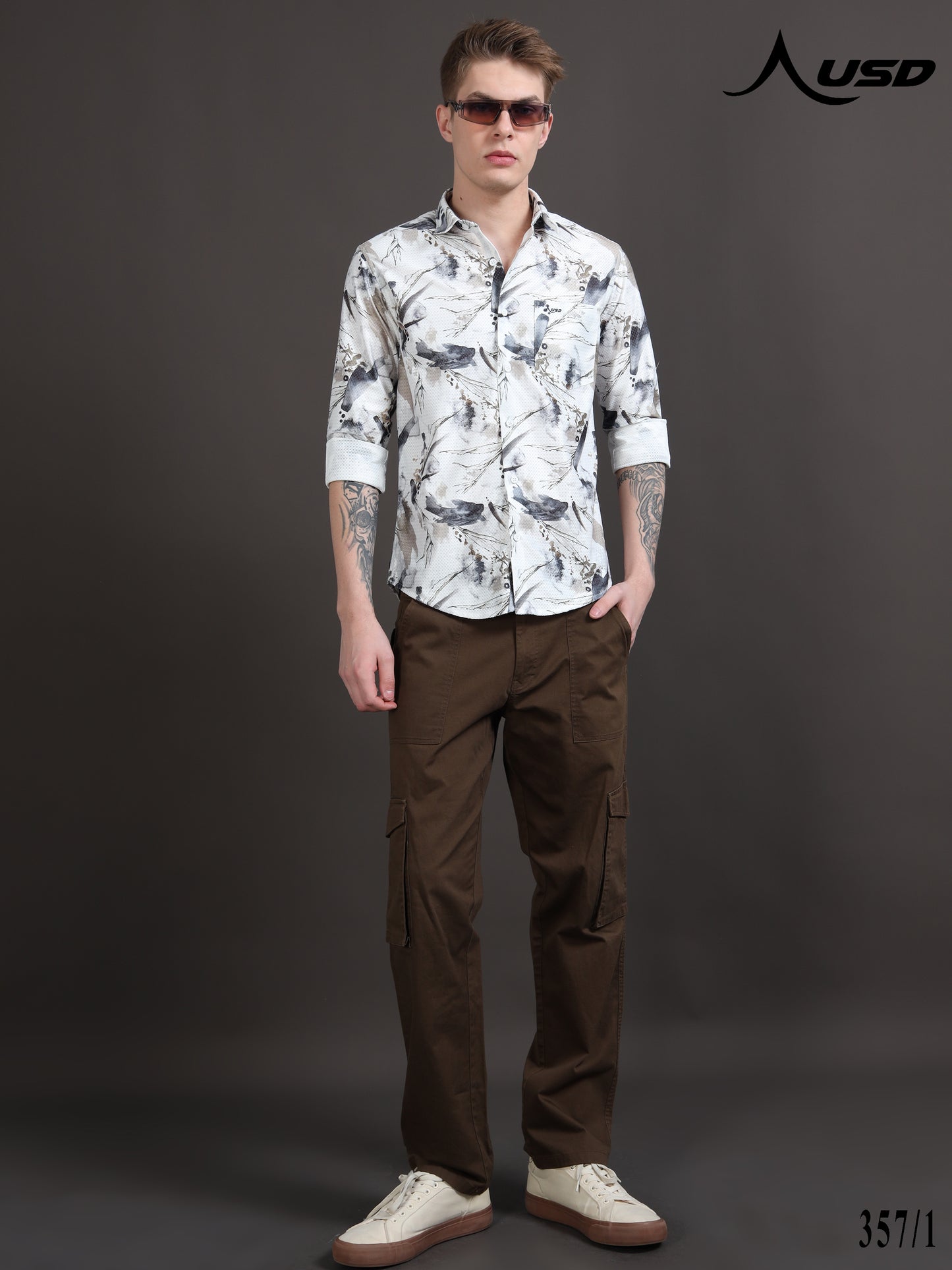 Crochet Digital Printed Shirts - 357/1