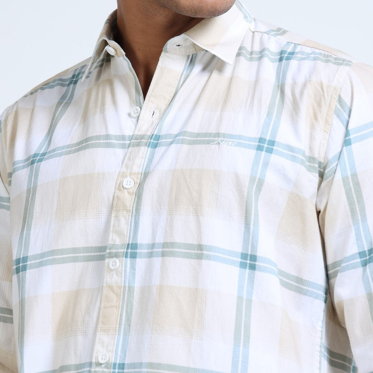 Twill Cotton Printed Chex Shirts - 339/5