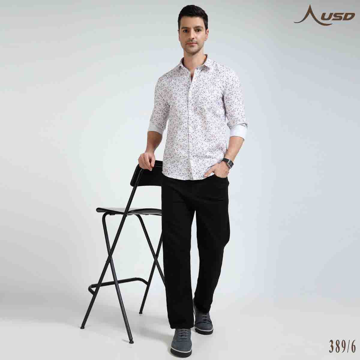 Premium Oxford Digital Printed Shirts-389/6