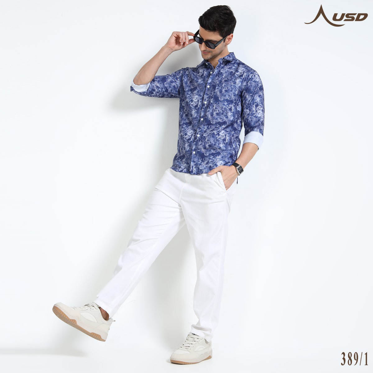 Premium Oxford Digital Printed Shirts-389/1