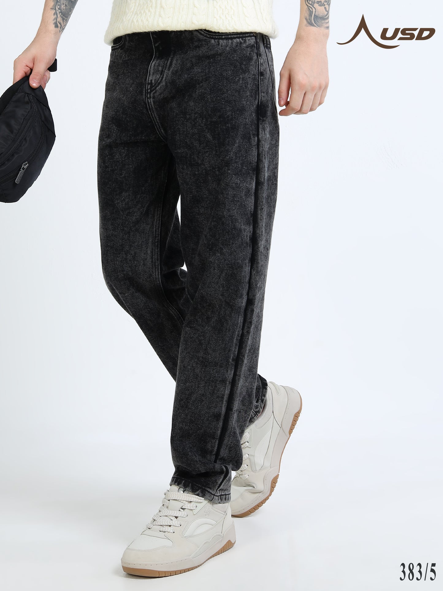 383/5-Classic MOM Fit Jeans - Comfort With Style"