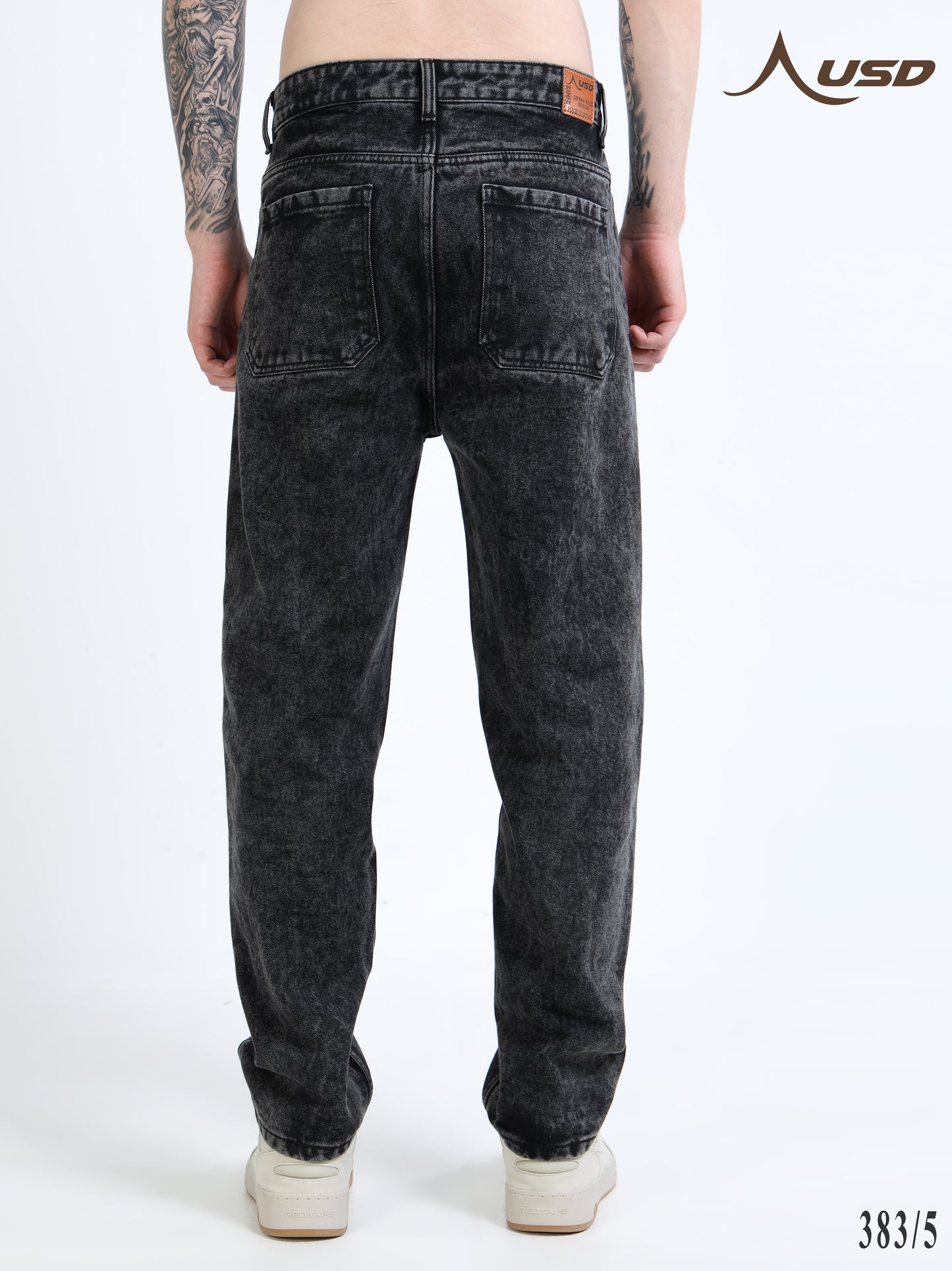 383/5-Classic MOM Fit Jeans - Comfort With Style"
