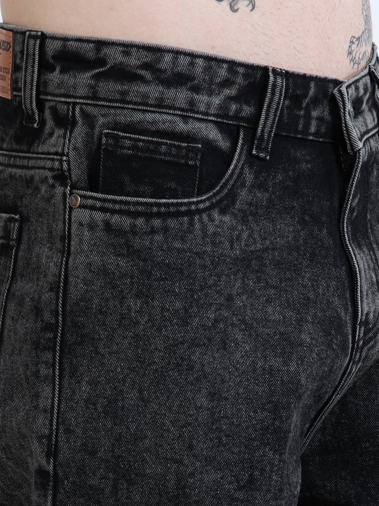383/5-Classic MOM Fit Jeans - Comfort With Style"