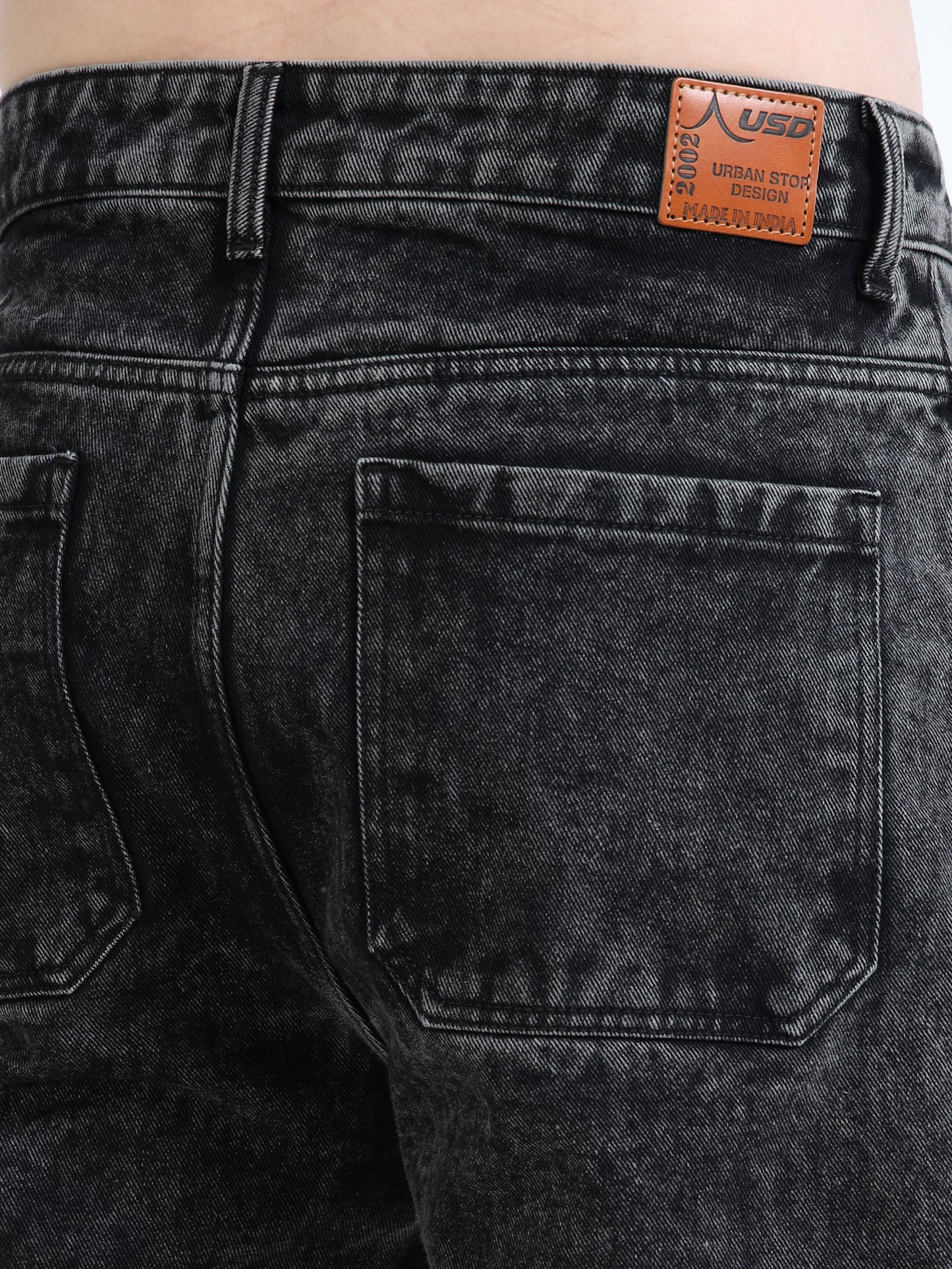 383/5-Classic MOM Fit Jeans - Comfort With Style"