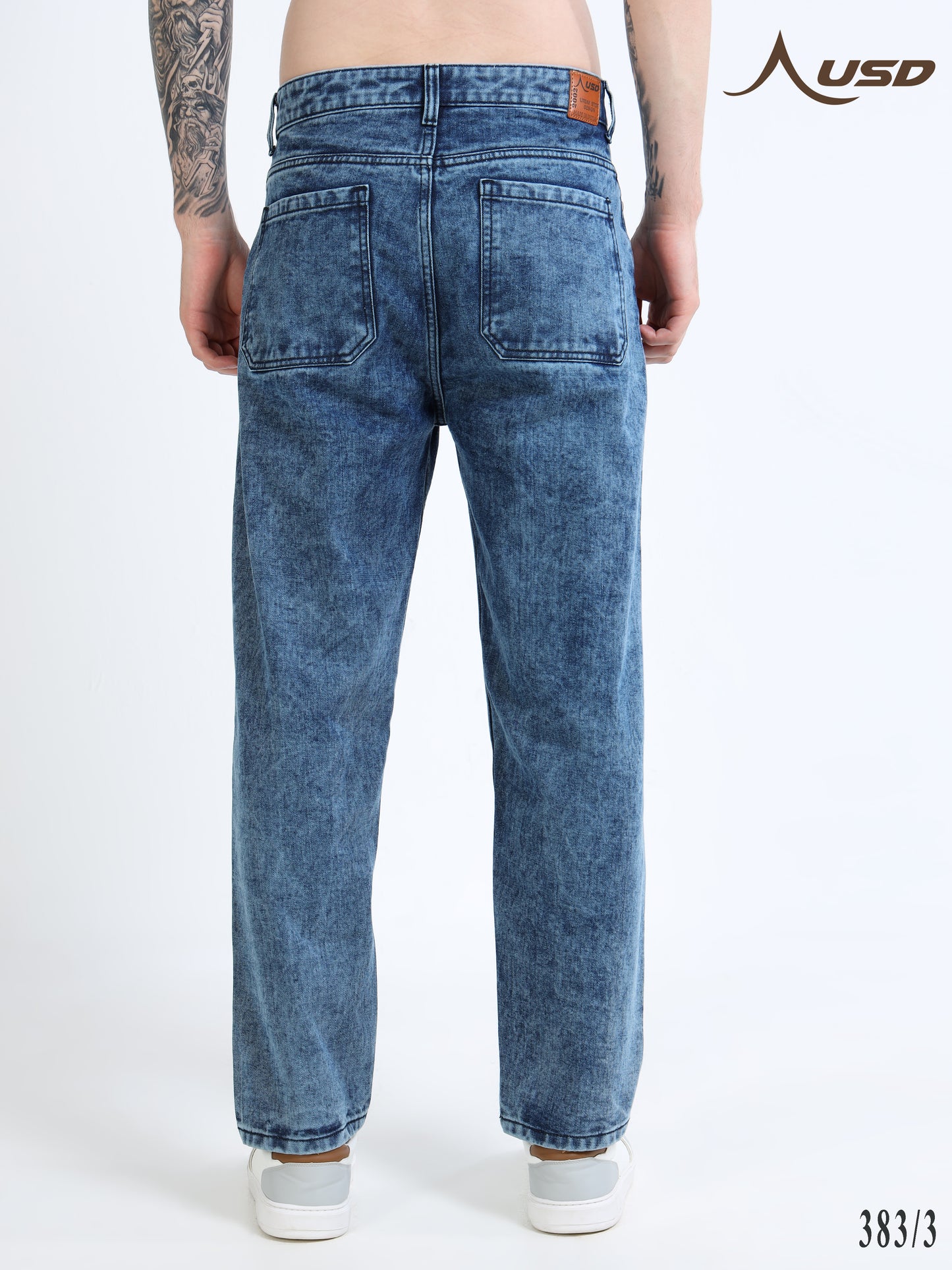 383/3-Classic MOM Fit Jeans - Comfort With Style"