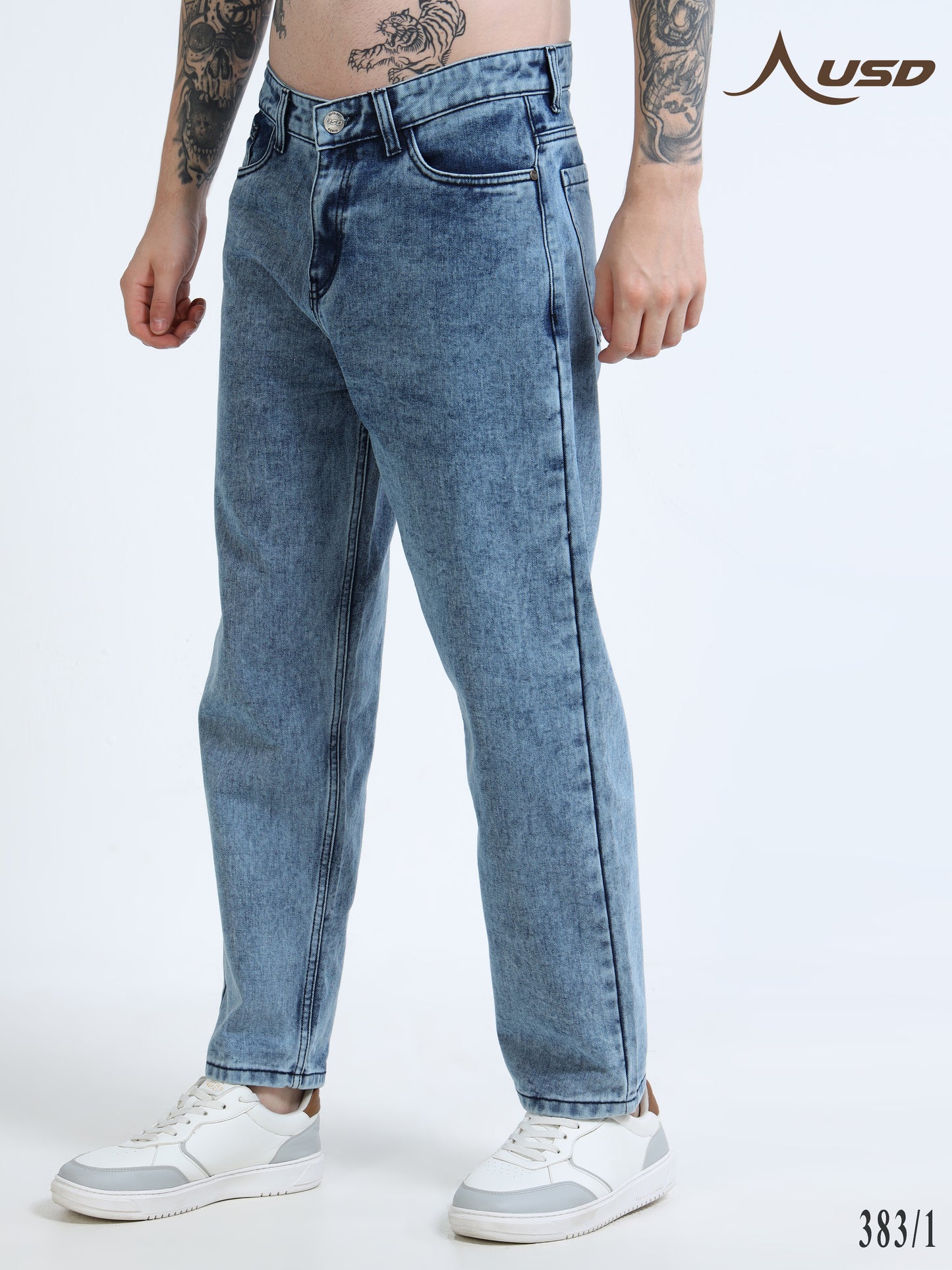 Classic MOM Fit Jeans - Comfort With Style -383/1