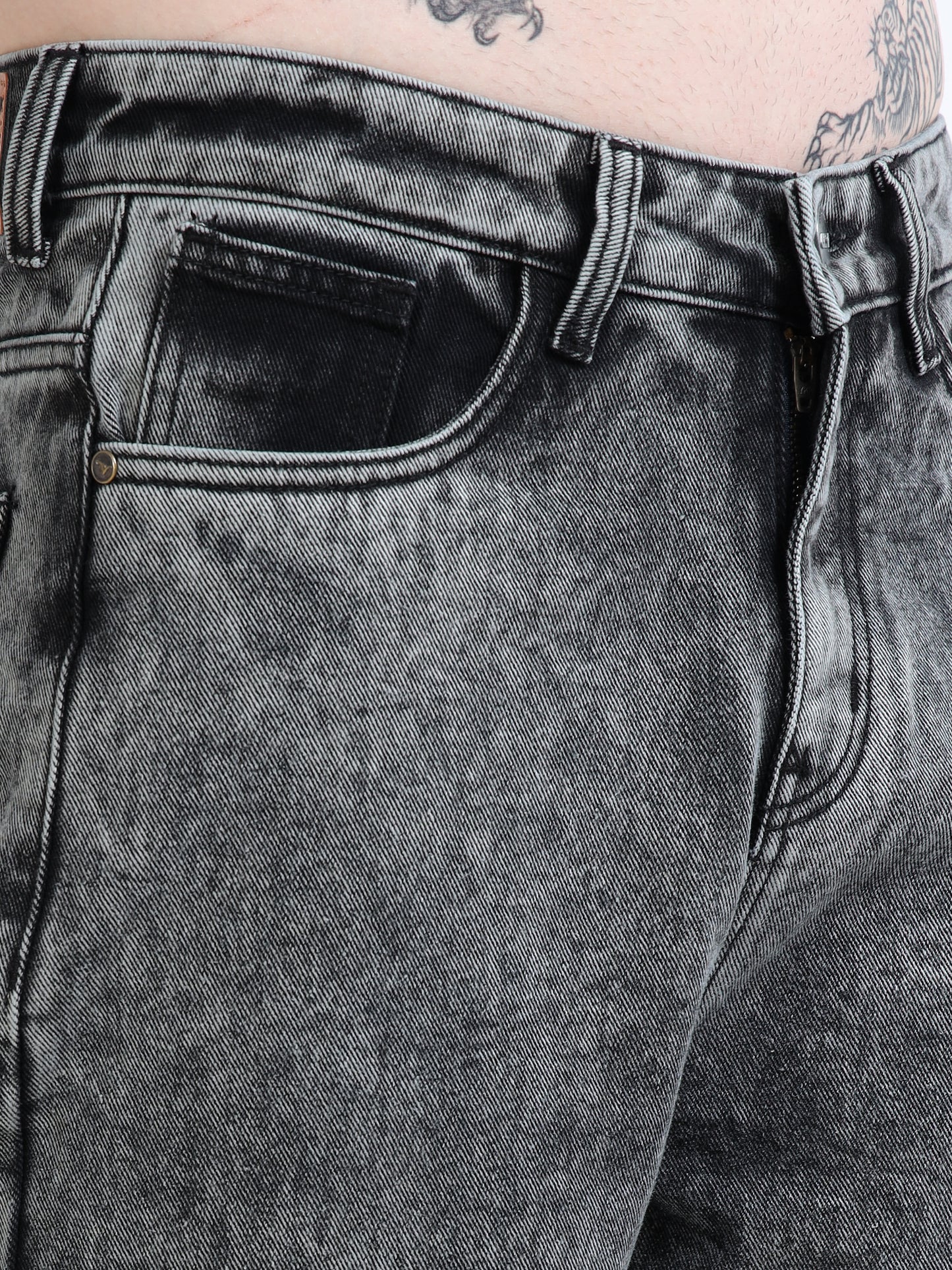 383/4-Classic MOM Fit Jeans - Comfort With Style"