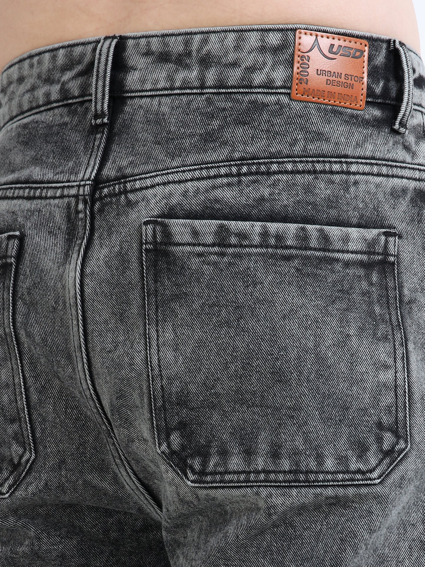 383/4-Classic MOM Fit Jeans - Comfort With Style"