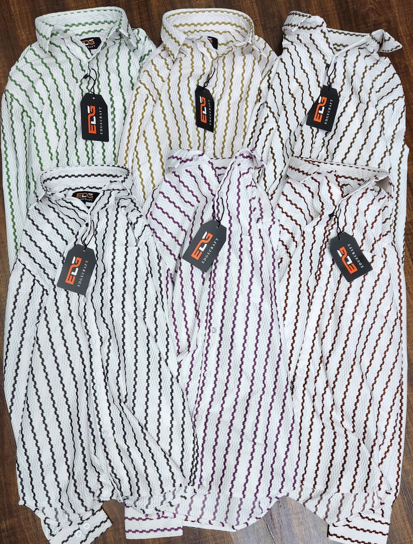 363/1-EDG IMP Striped Shirts