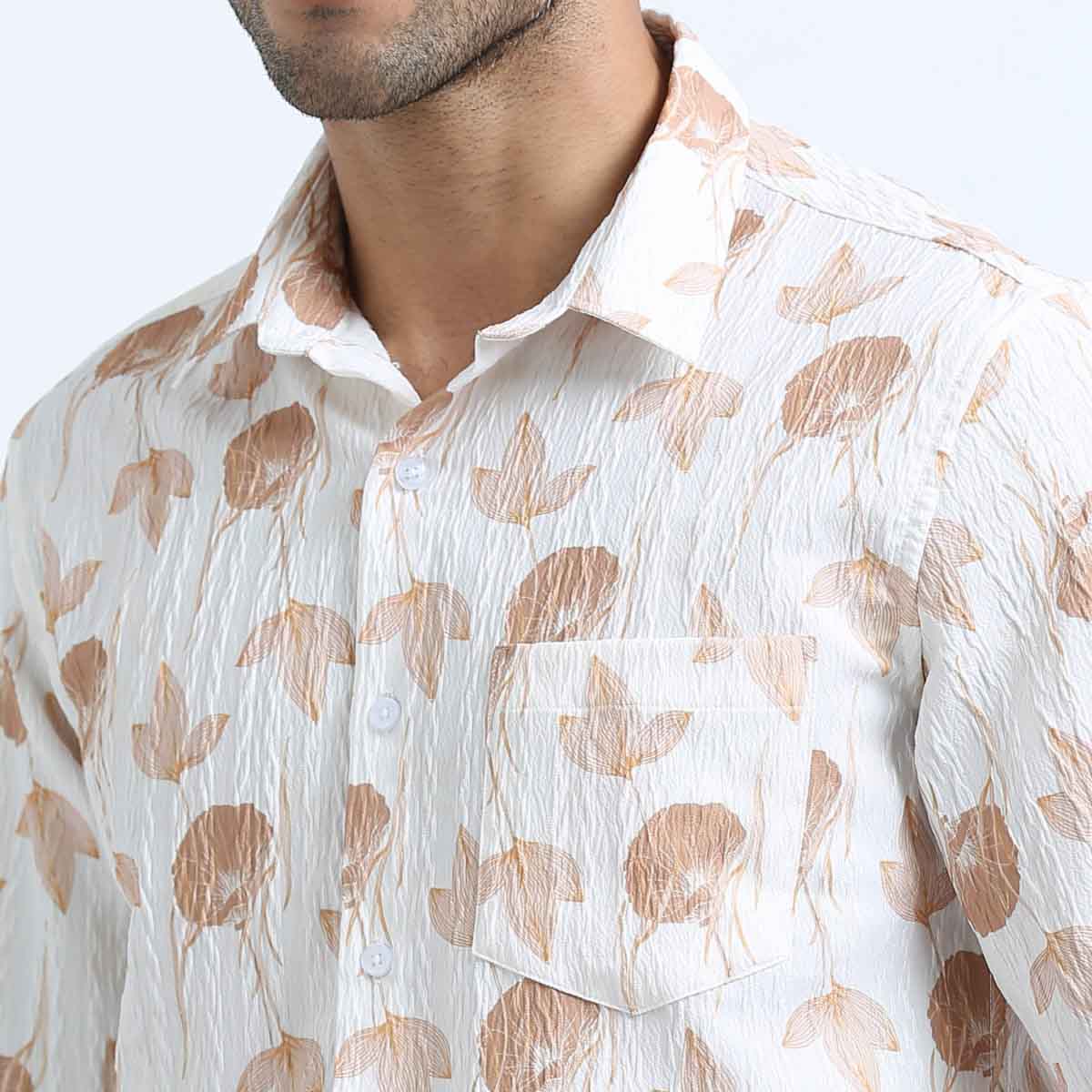 Premium Jacquard Digital Printed Shirts-388/1