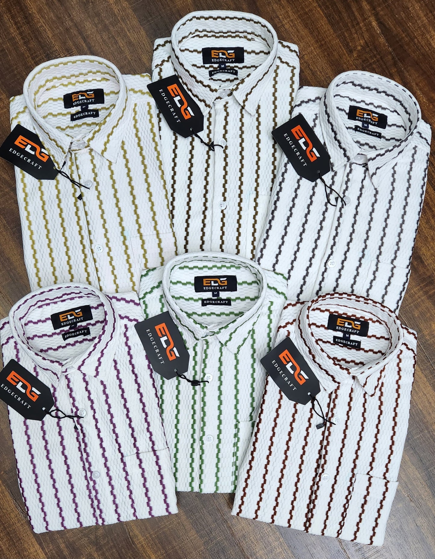 363/1-EDG IMP Striped Shirts