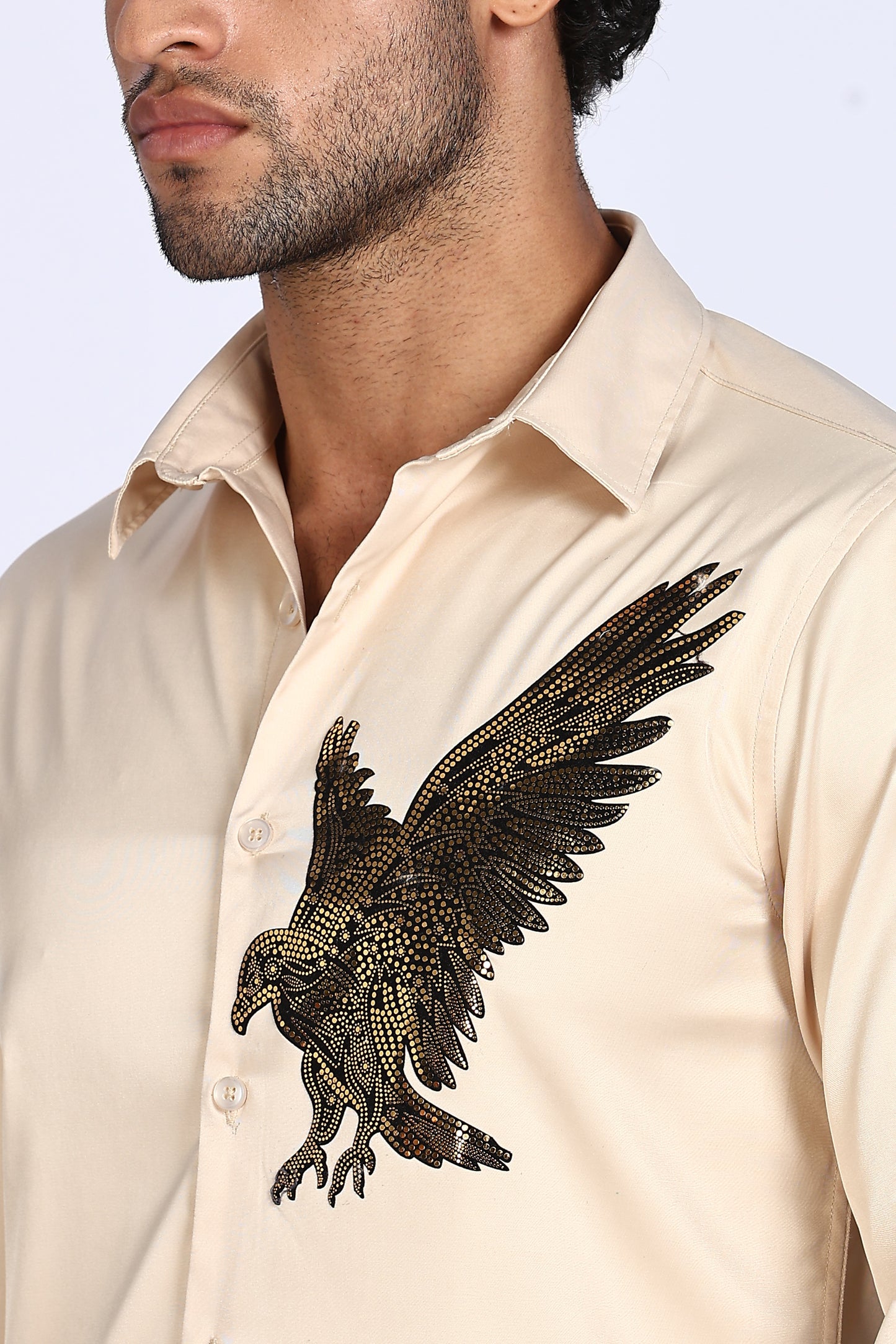 381/6-Eagle Stone Designer Full Shirts