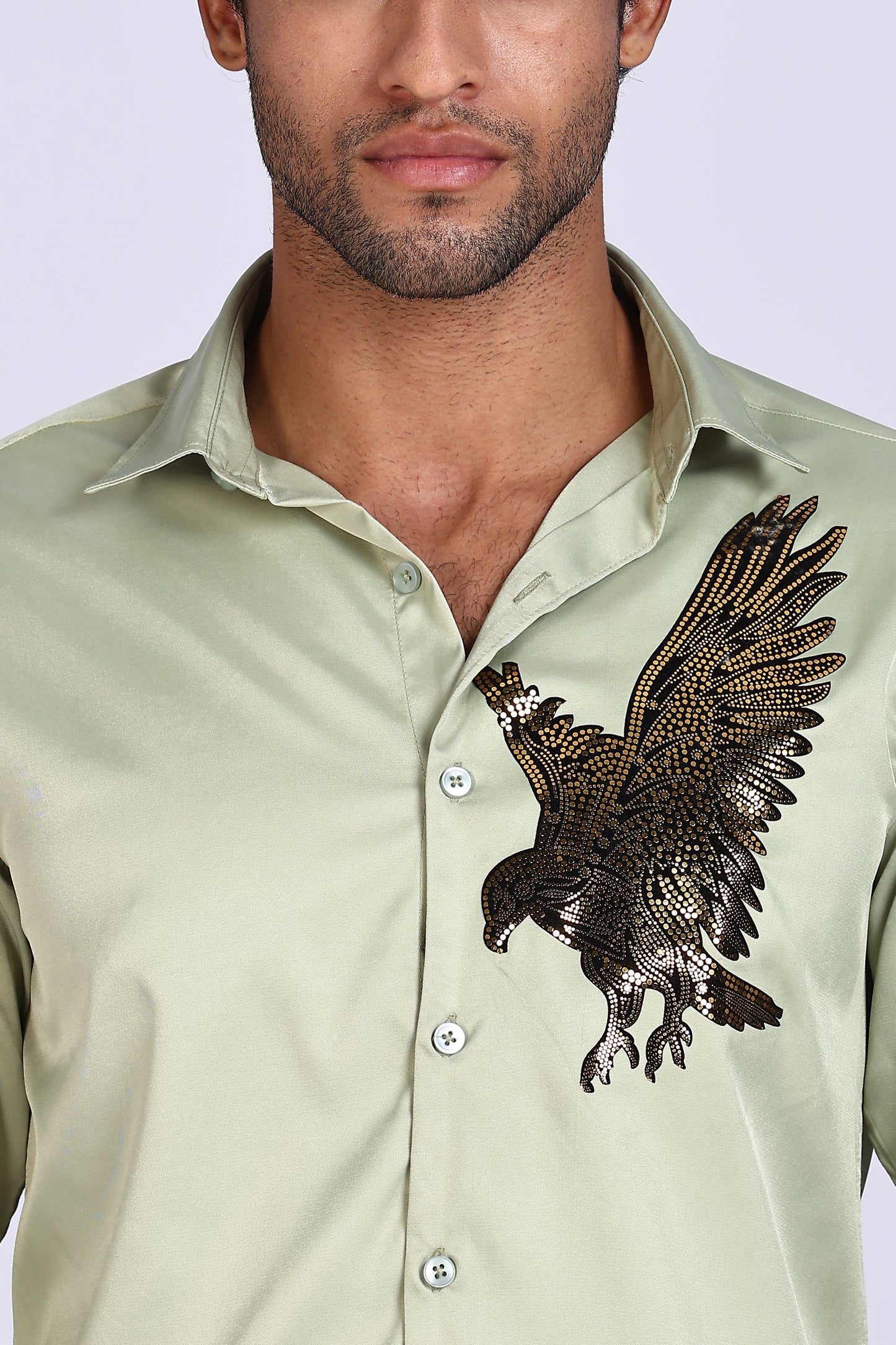 381/1-Eagle Stone Designer Full Shirts