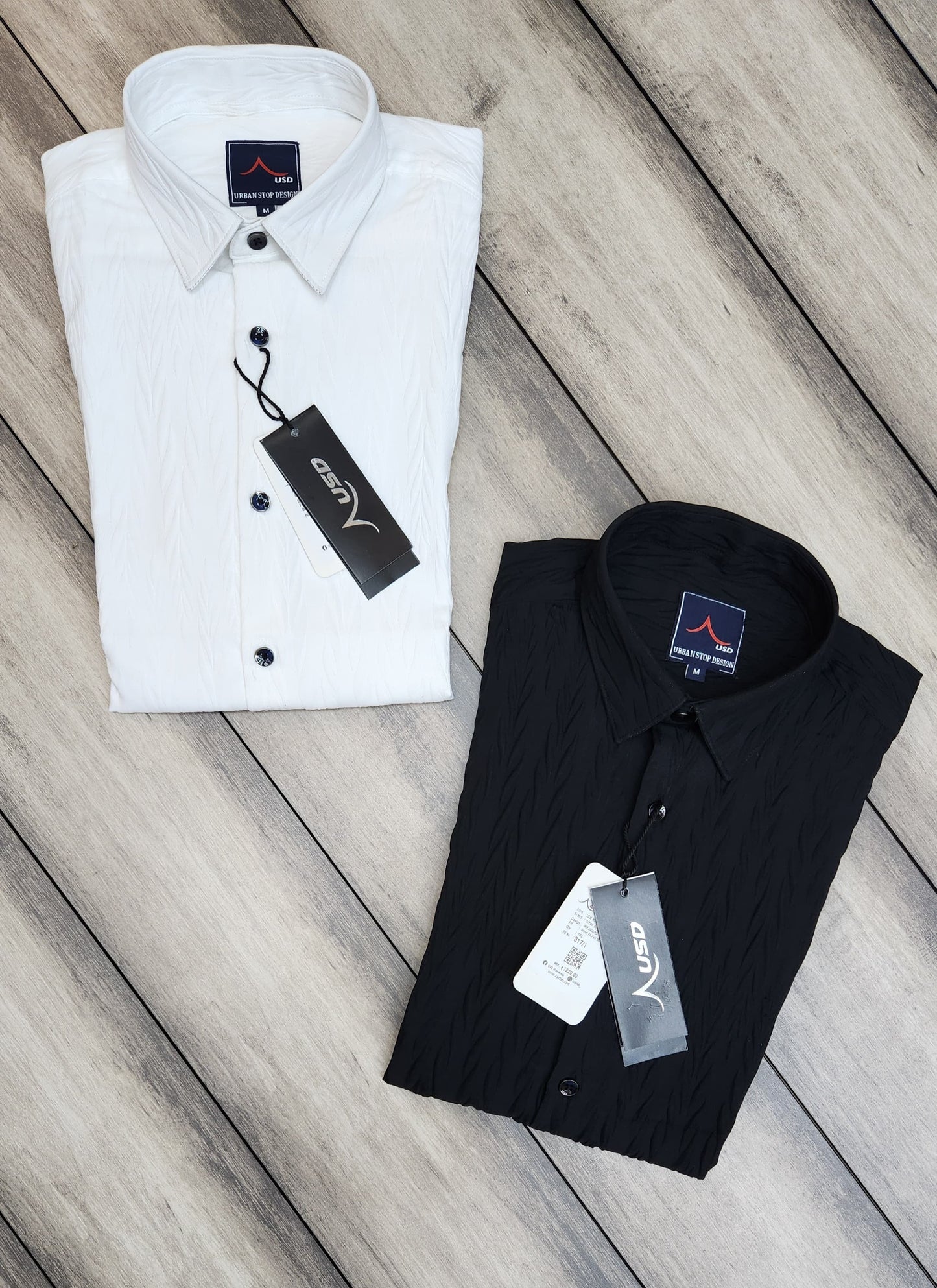 Imported Self Design Stylish Shirt - 217/1