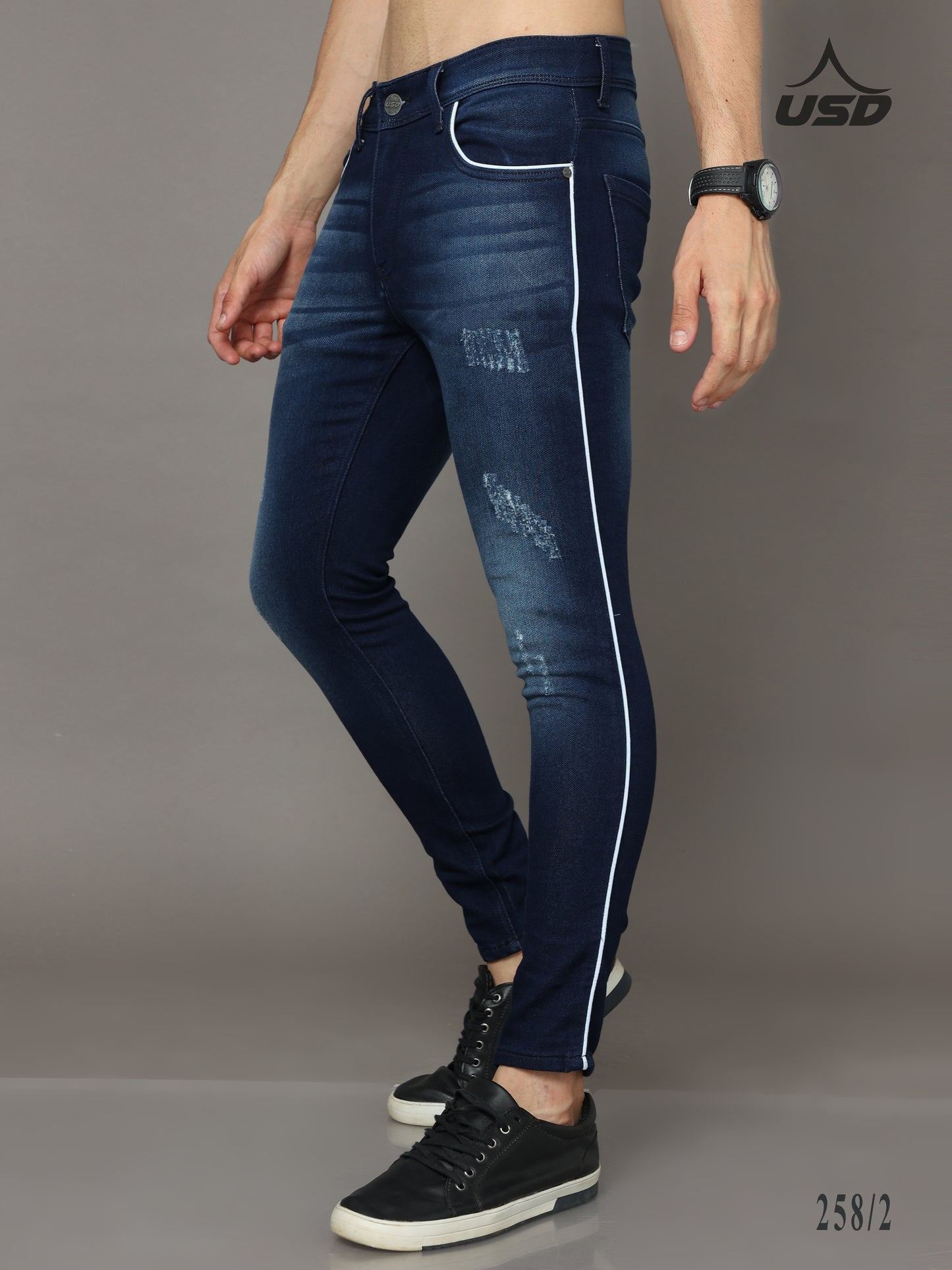 258/2-Designer Ankle Fit Jeans