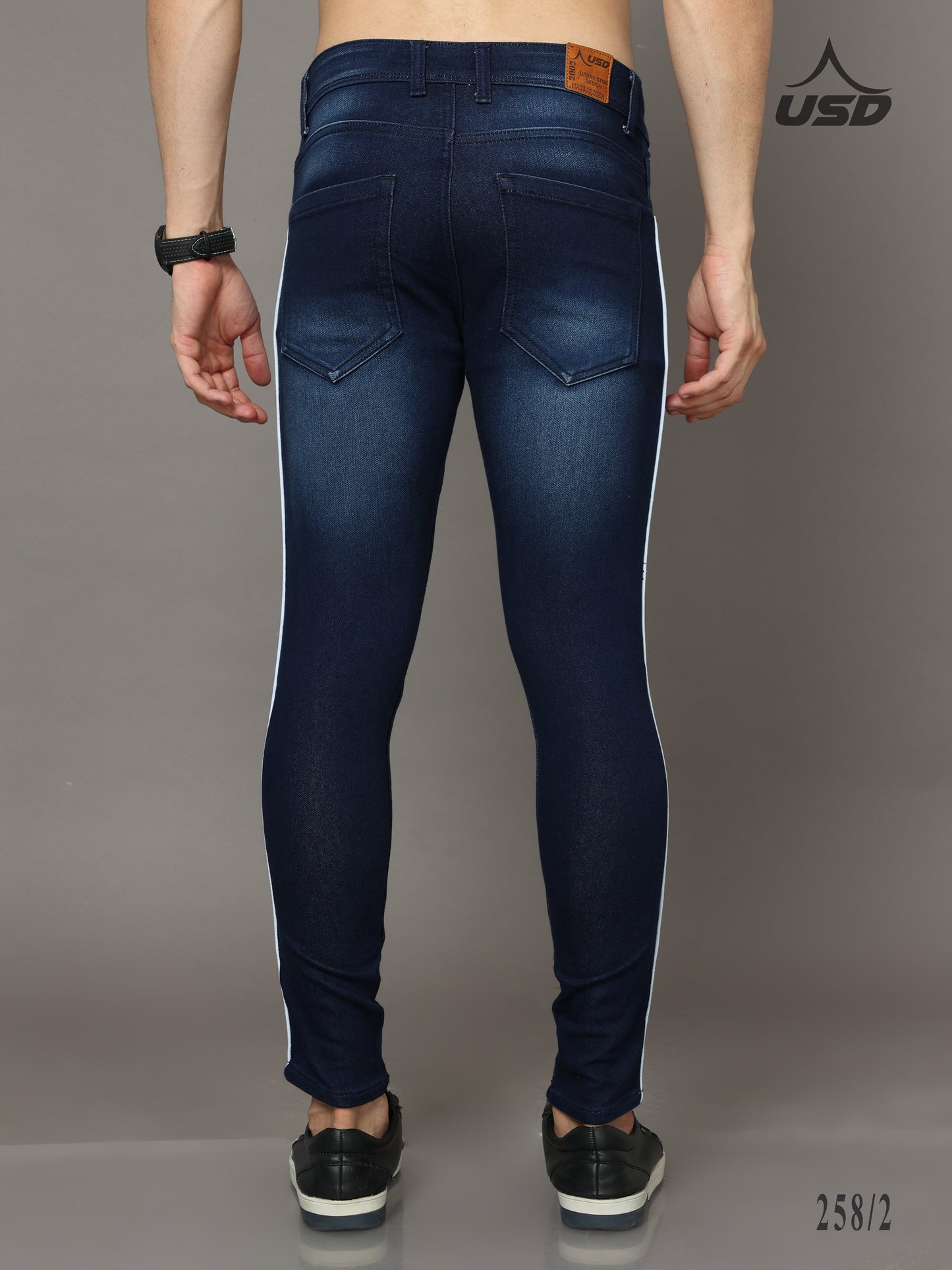 258/2-Designer Ankle Fit Jeans