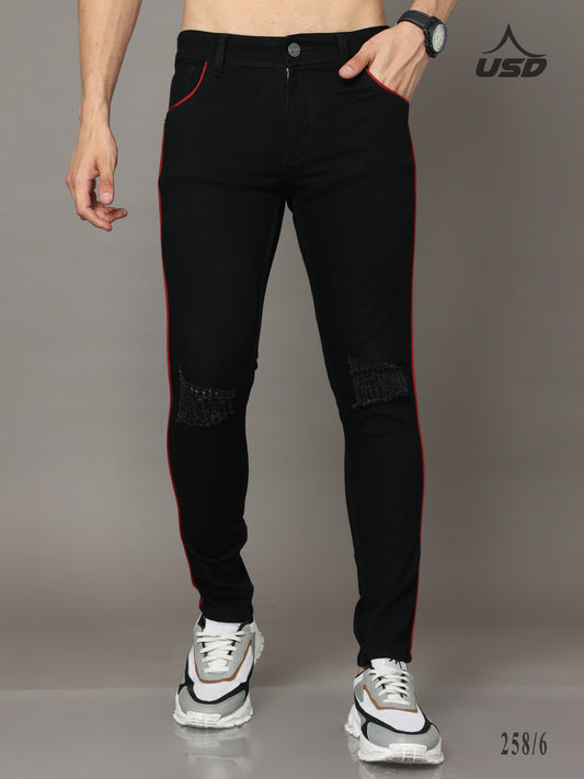 258/6-Designer Ankle Fit Jeans