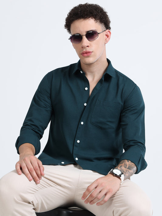 Shirt for men Premium Cotton Slab Casual Shirt - Full Sleeve USD-407/6