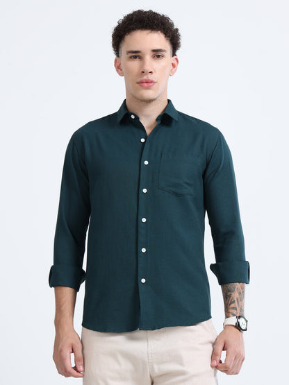 Shirt for men Premium Cotton Slab Casual Shirt - Full Sleeve USD-407/6