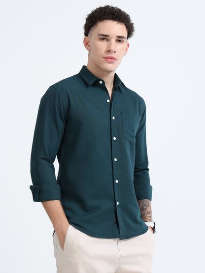 Shirt for men Premium Cotton Slab Casual Shirt - Full Sleeve USD-407/6