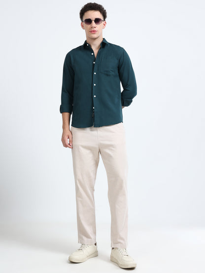 Shirt for men Premium Cotton Slab Casual Shirt - Full Sleeve USD-407/6