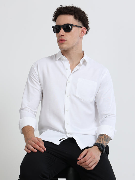 Shirt for men Premium Cotton Slab Casual Shirt - Full Sleeve USD-407/3