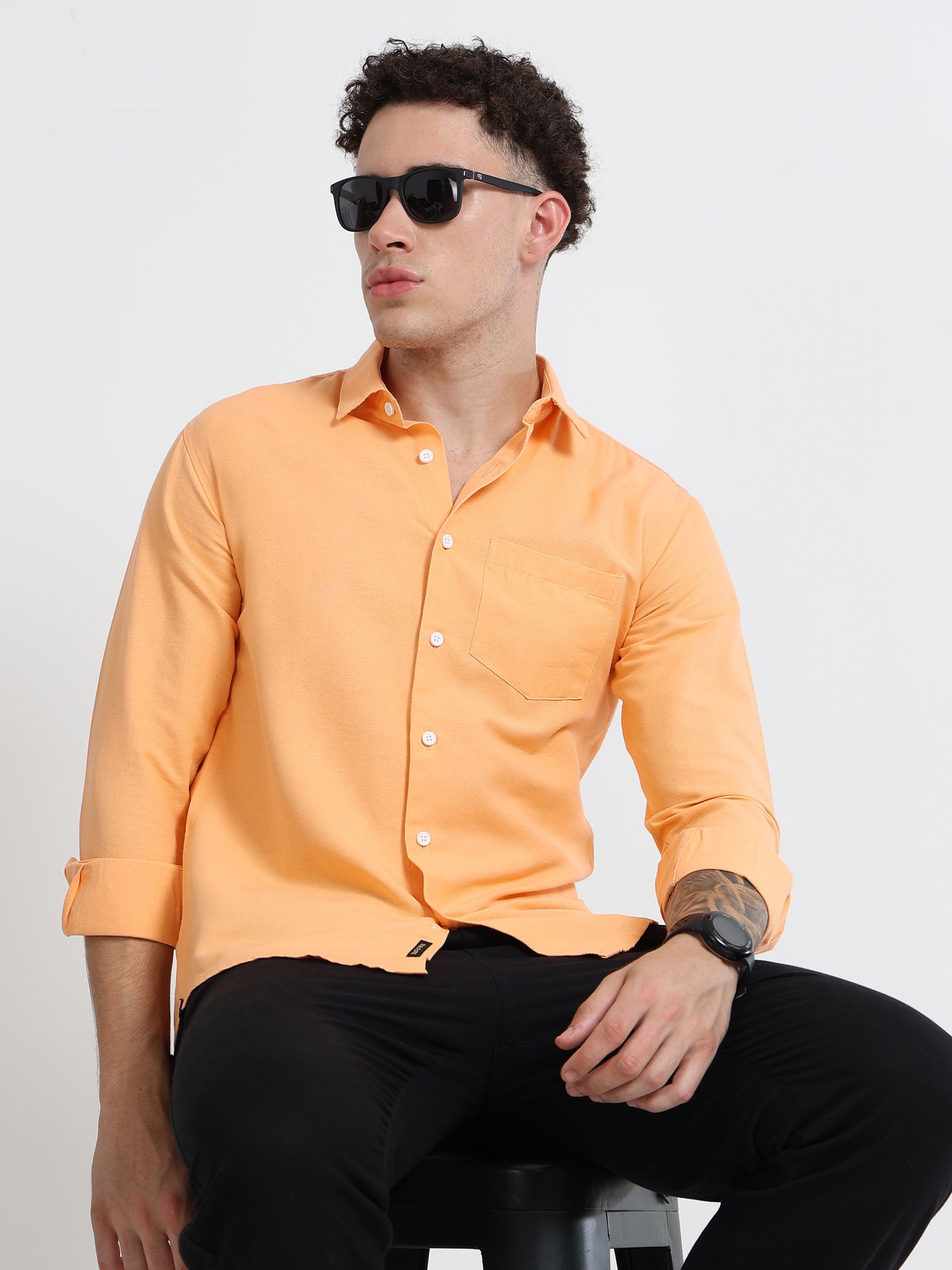 Shirt for men Premium Cotton Slab Casual Shirt - Full Sleeve USD-407/4