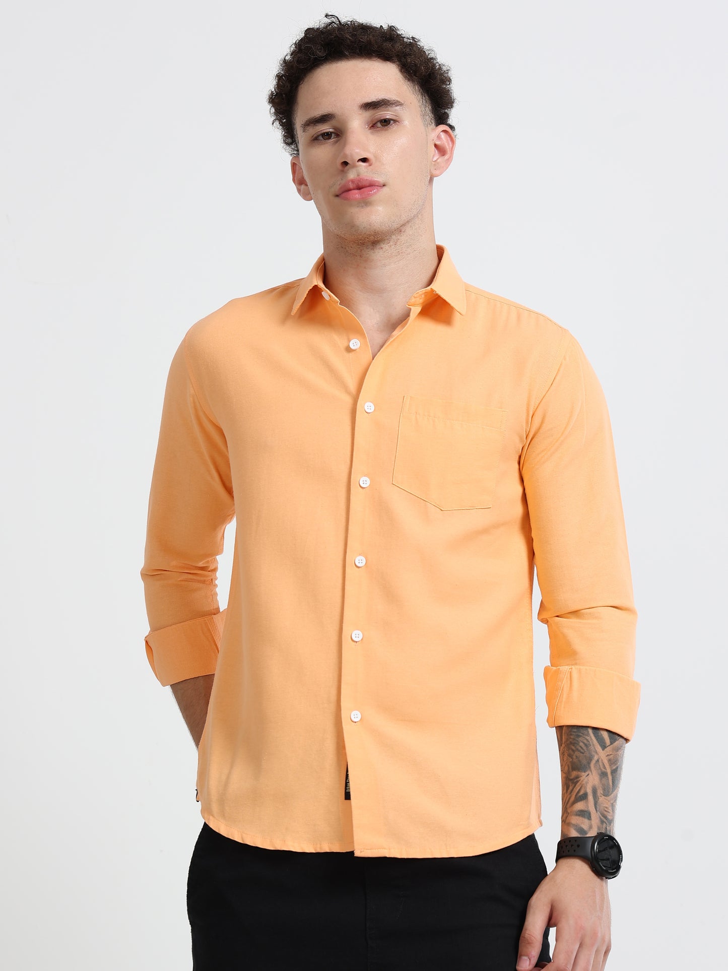 Shirt for men Premium Cotton Slab Casual Shirt - Full Sleeve USD-407/4
