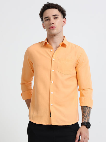 Shirt for men Premium Cotton Slab Casual Shirt - Full Sleeve USD-407/4