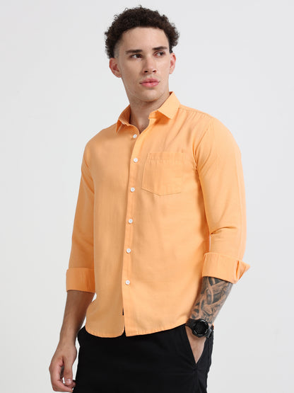 Shirt for men Premium Cotton Slab Casual Shirt - Full Sleeve USD-407/4