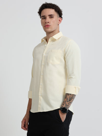 Shirt for men Premium Cotton Slab Casual Shirt - Full Sleeve USD-407/5