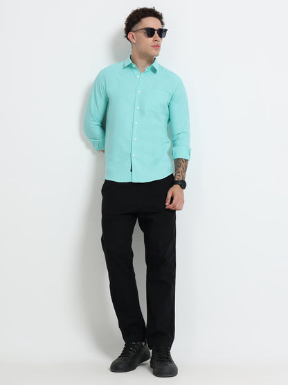 Shirt for men Premium Cotton Slab Casual Shirt - Full Sleeve USD-407/7