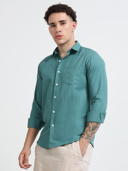 Shirt for men Premium Cotton Slab Casual Shirt - Full Sleeve USD-407/1