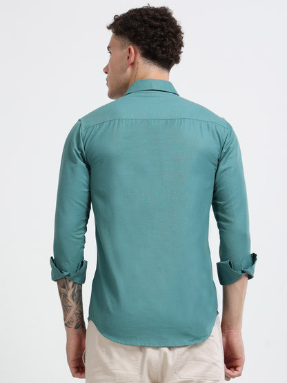 Shirt for men Premium Cotton Slab Casual Shirt - Full Sleeve USD-407/1