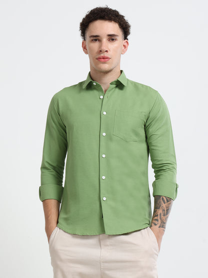 Shirt for men Premium Cotton Slab Casual Shirt - Full Sleeve USD-407/10