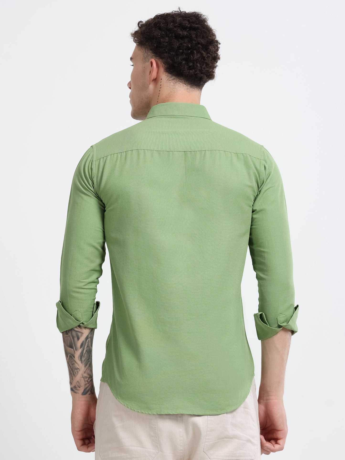 Shirt for men Premium Cotton Slab Casual Shirt - Full Sleeve USD-407/10