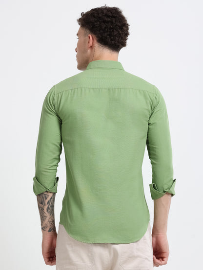 Shirt for men Premium Cotton Slab Casual Shirt - Full Sleeve USD-407/10