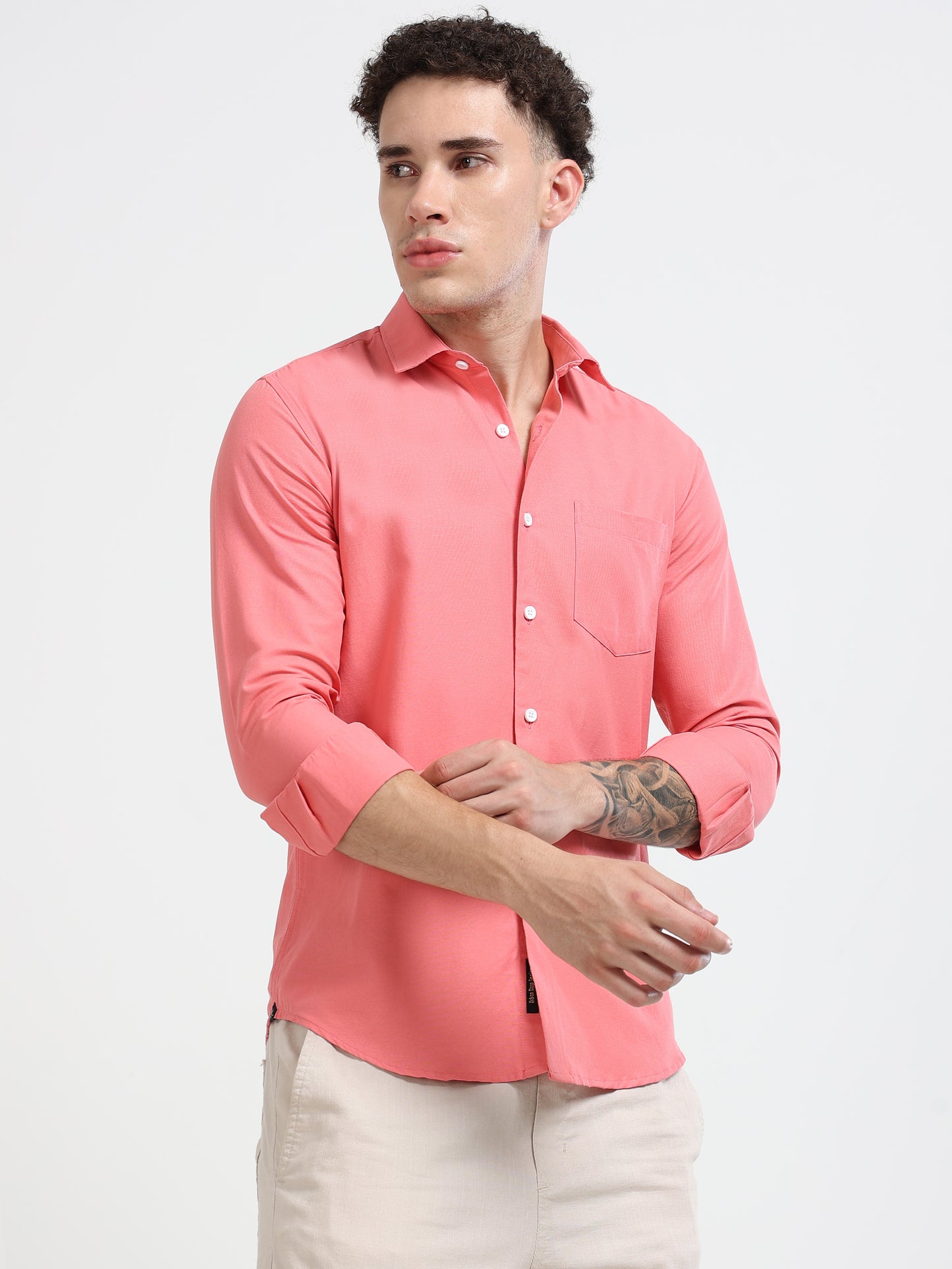 Shirt for men Premium Cotton Slab Casual Shirt - Full Sleeve USD-407/2
