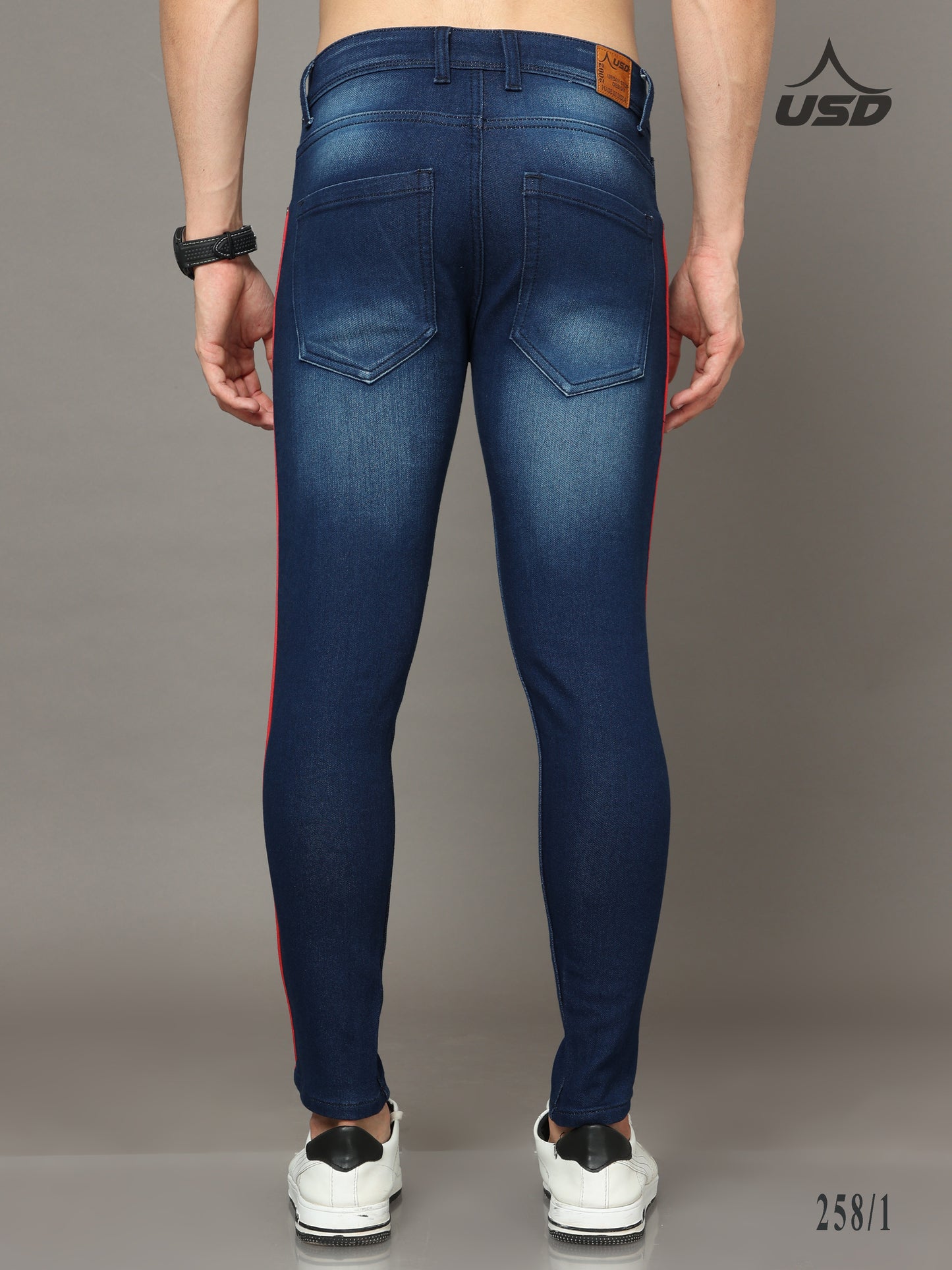 258/1-Designer Ankle Fit Jeans